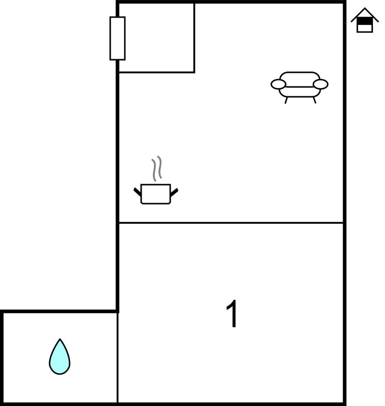 1 Bedroom Nice Apartment In Senj Сень Екстер'єр фото